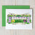 Mardi Gras Trolley Note Card