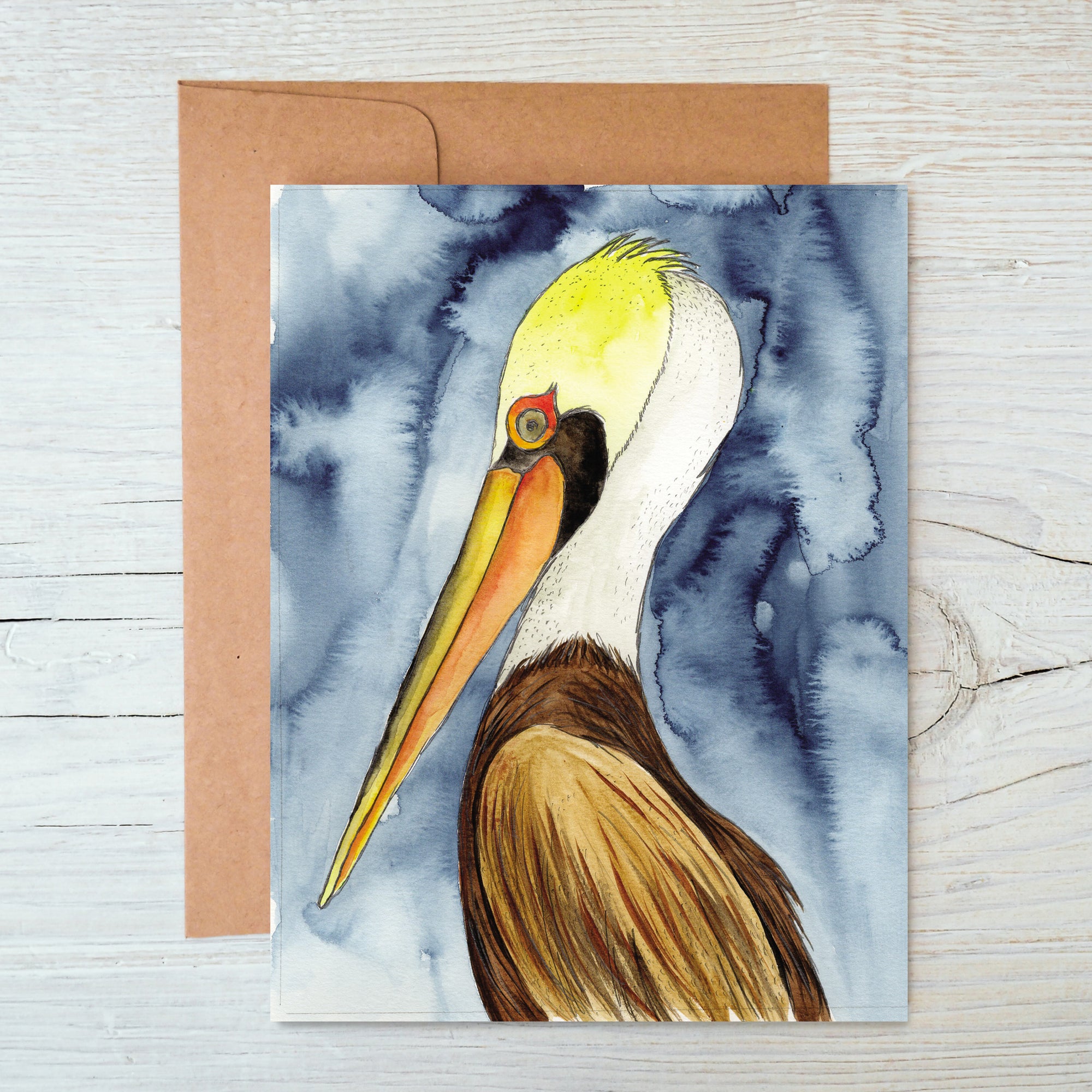 Pelican Note Card