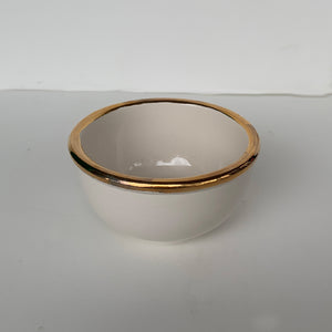 Gold Edged Condiment Cups