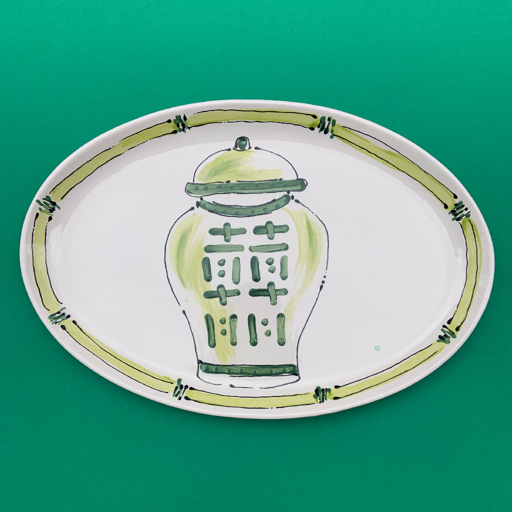 Ginger Jar Oval Platter