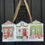 Christmas House Door Hanger