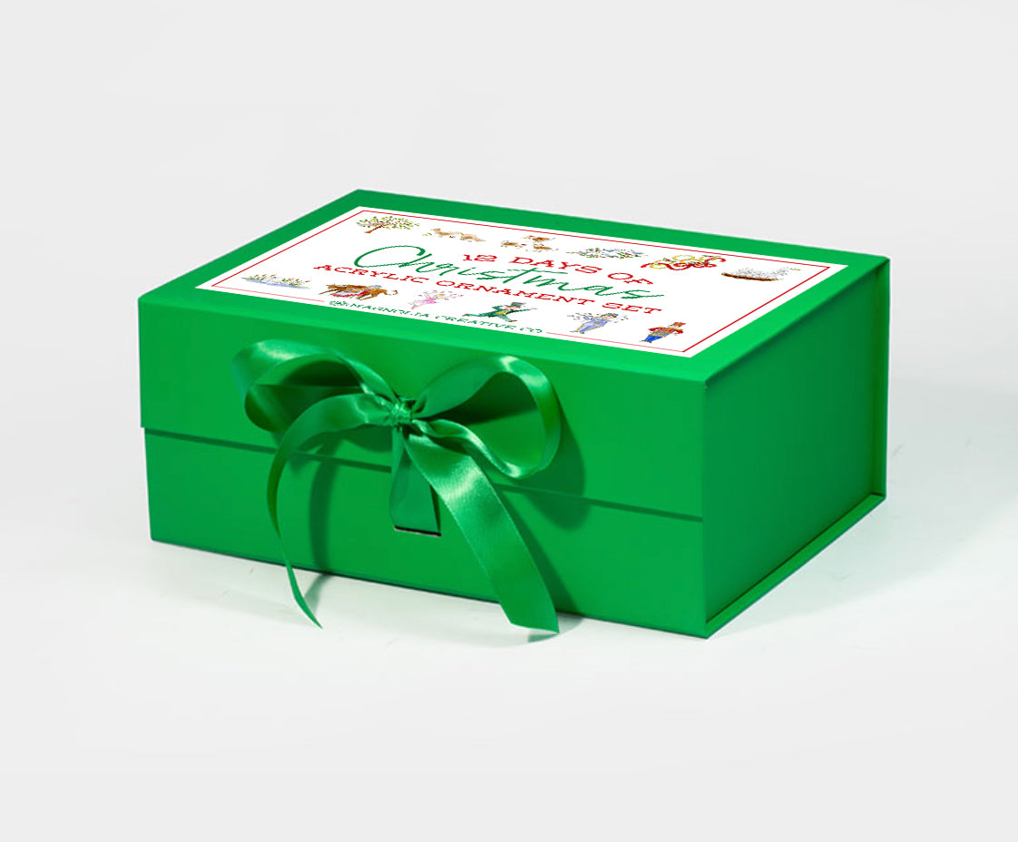 12 Days of Christmas Ornament Set