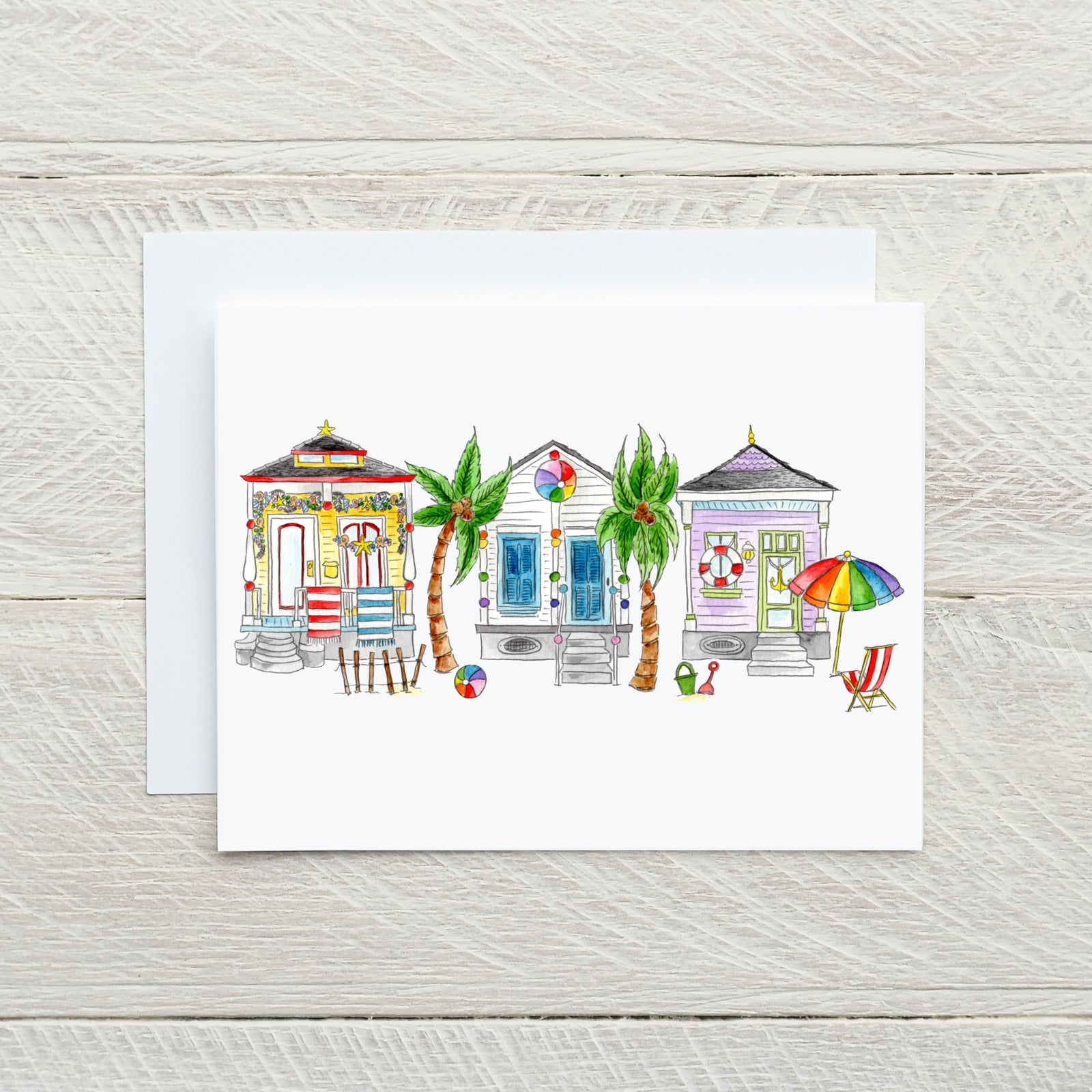 Beach House Note Card