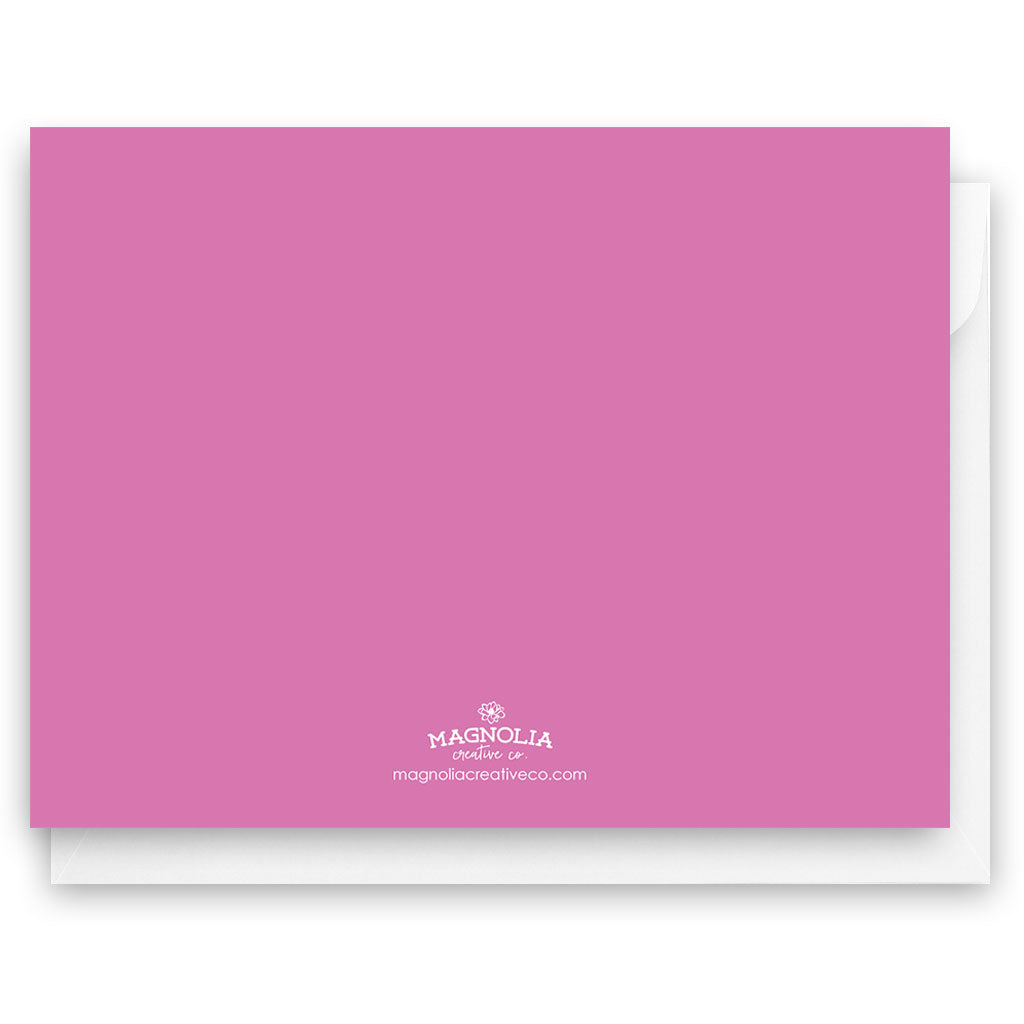Spring House Note Card