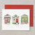 Christmas House Note Card