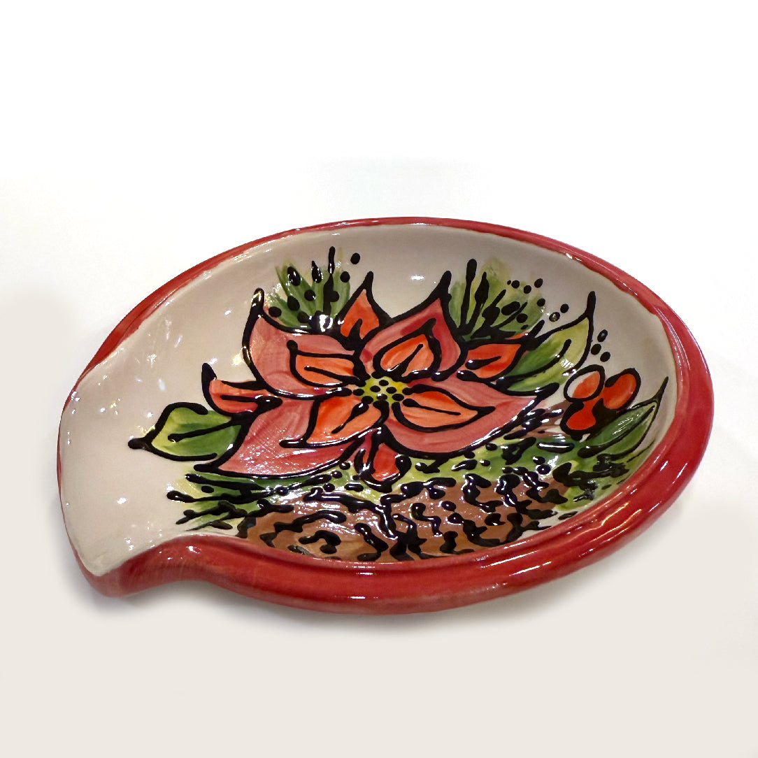 Christmas Wreath Spoon Rest