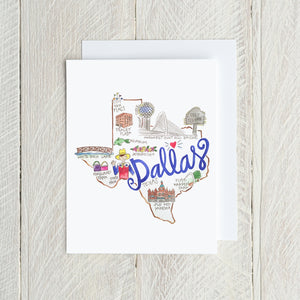 Dallas Note Card