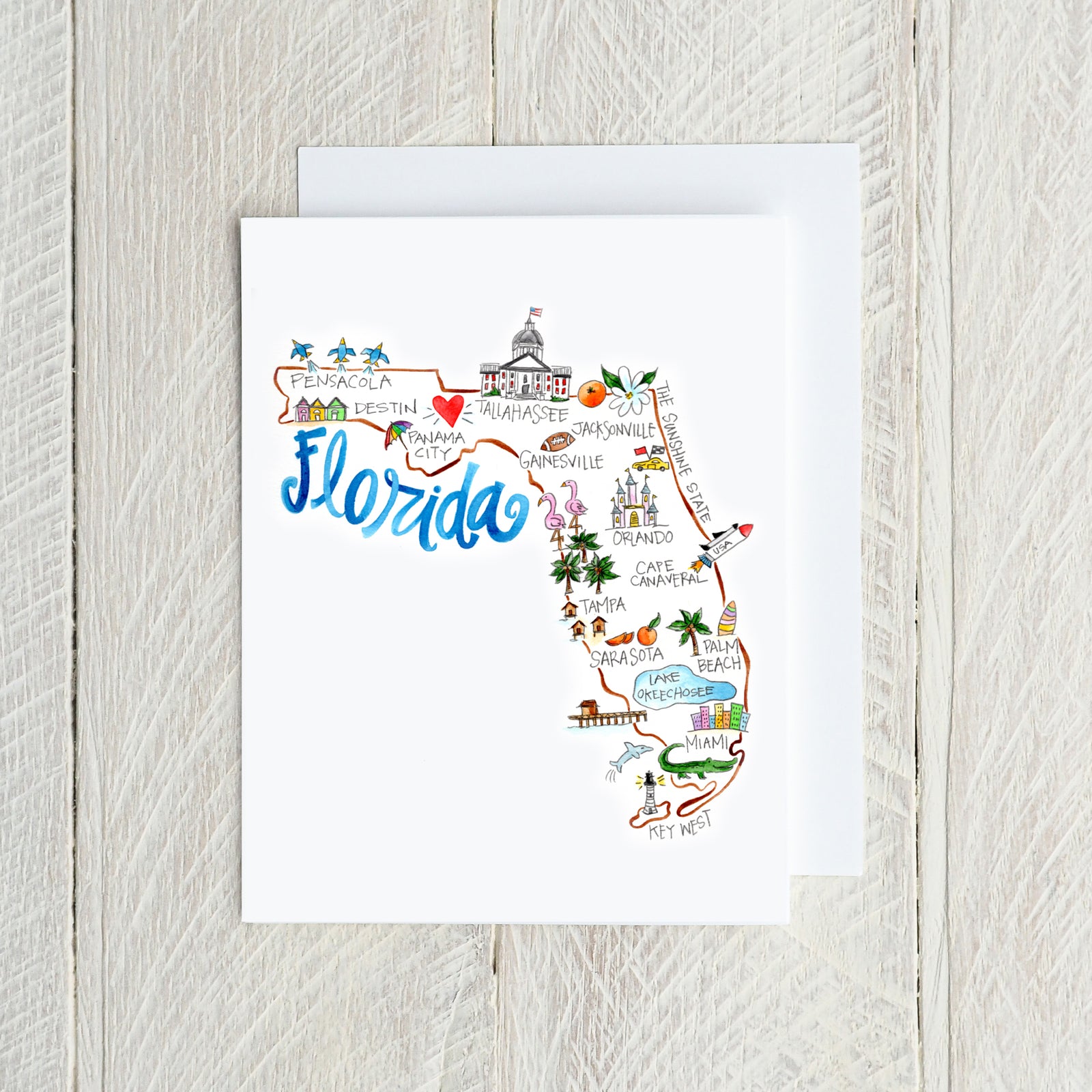 Florida Note Card