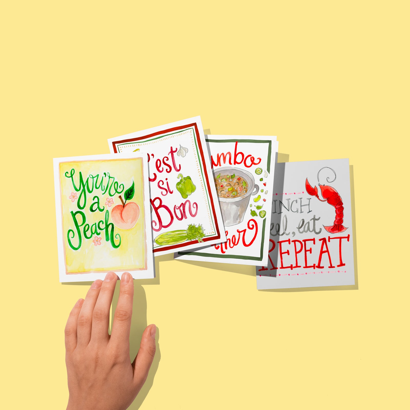 Southern Food Note Card Set