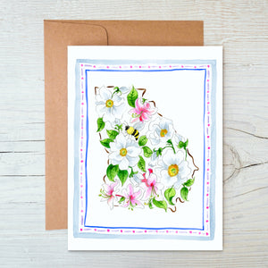 Georgia Wildflower Note Card