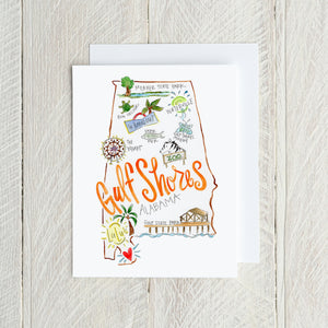 Gulf Shores Note Card