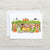 Halloween Trolley Note Card