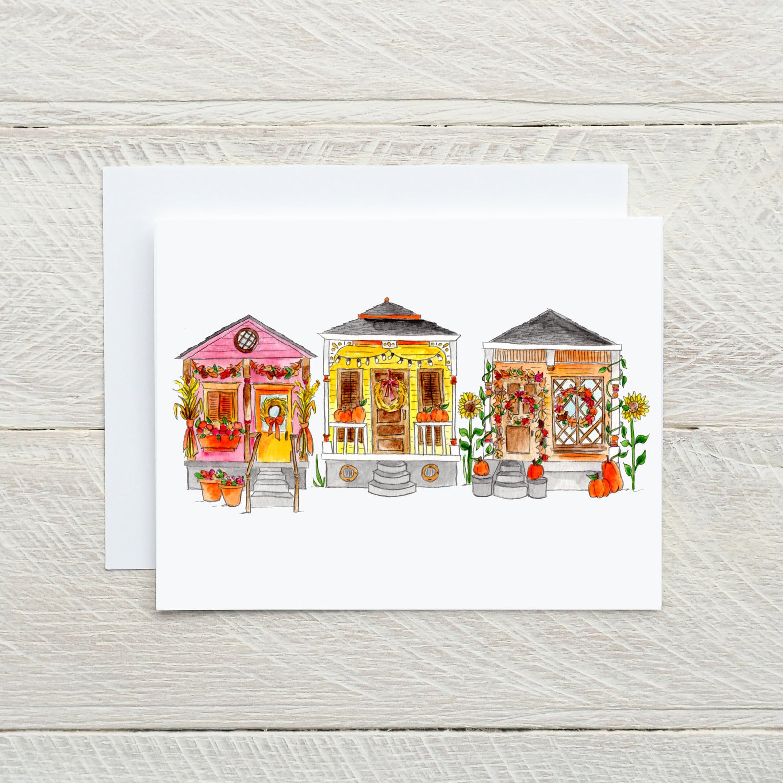 Harvest House Note Card