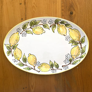 Lemon Oval Platter