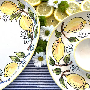 Lemon Oval Platter