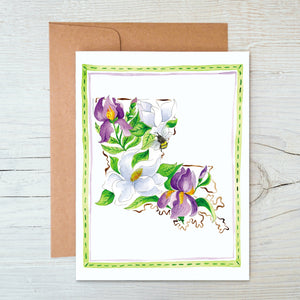 Louisiana Wildflower Note Card