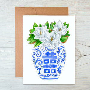 Magnolia Ginger Note Card