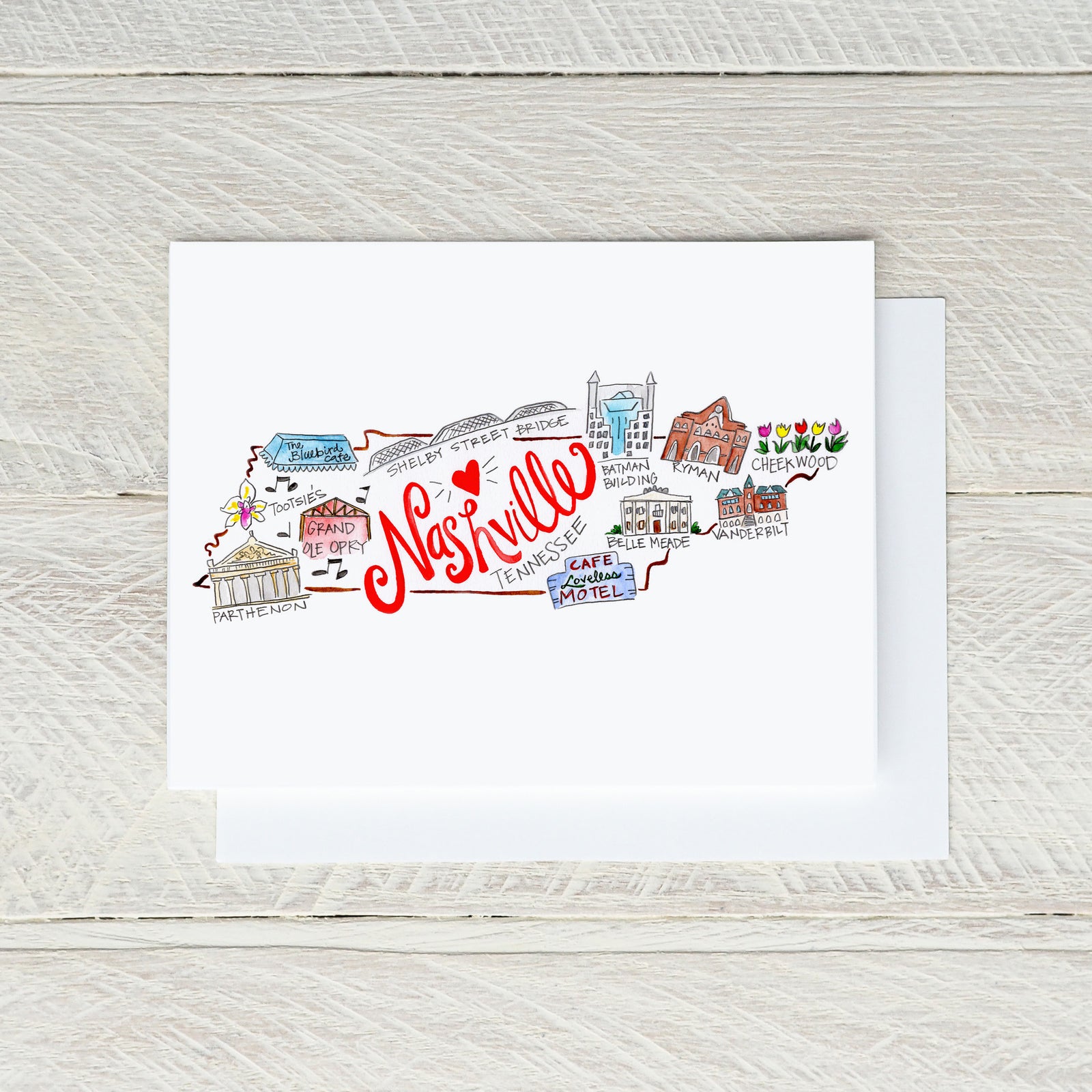Nashville Note Card