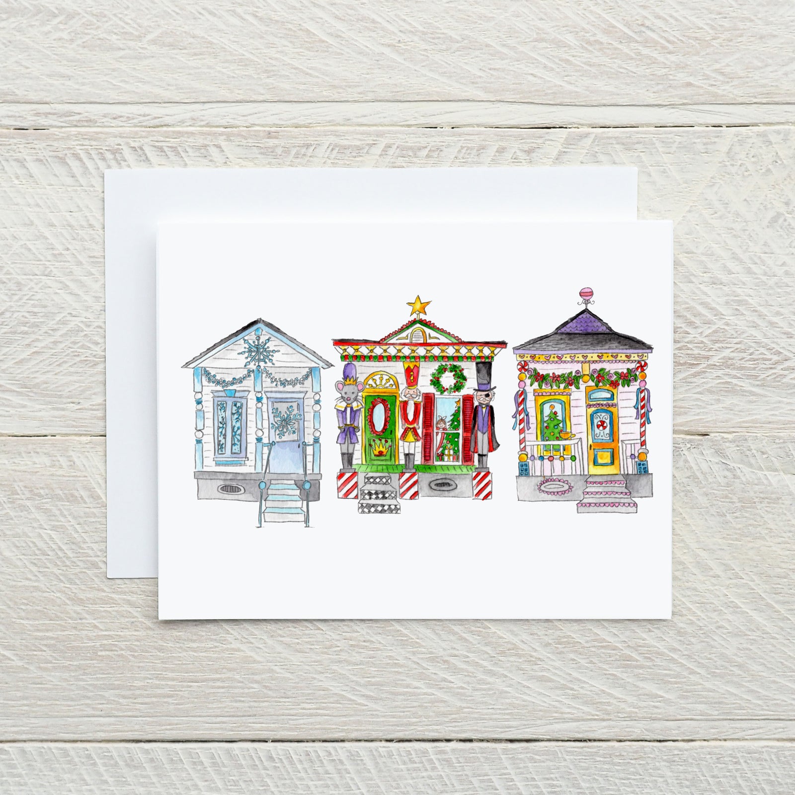 Nutcracker House Note Card