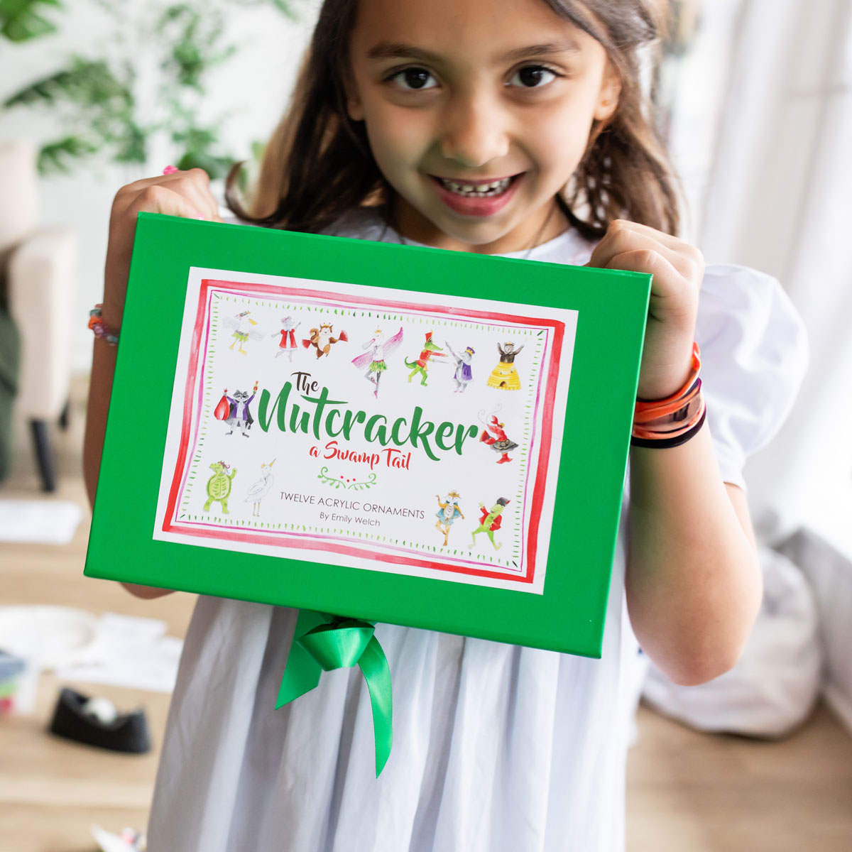 Nutcracker Acrylic Ornament Set