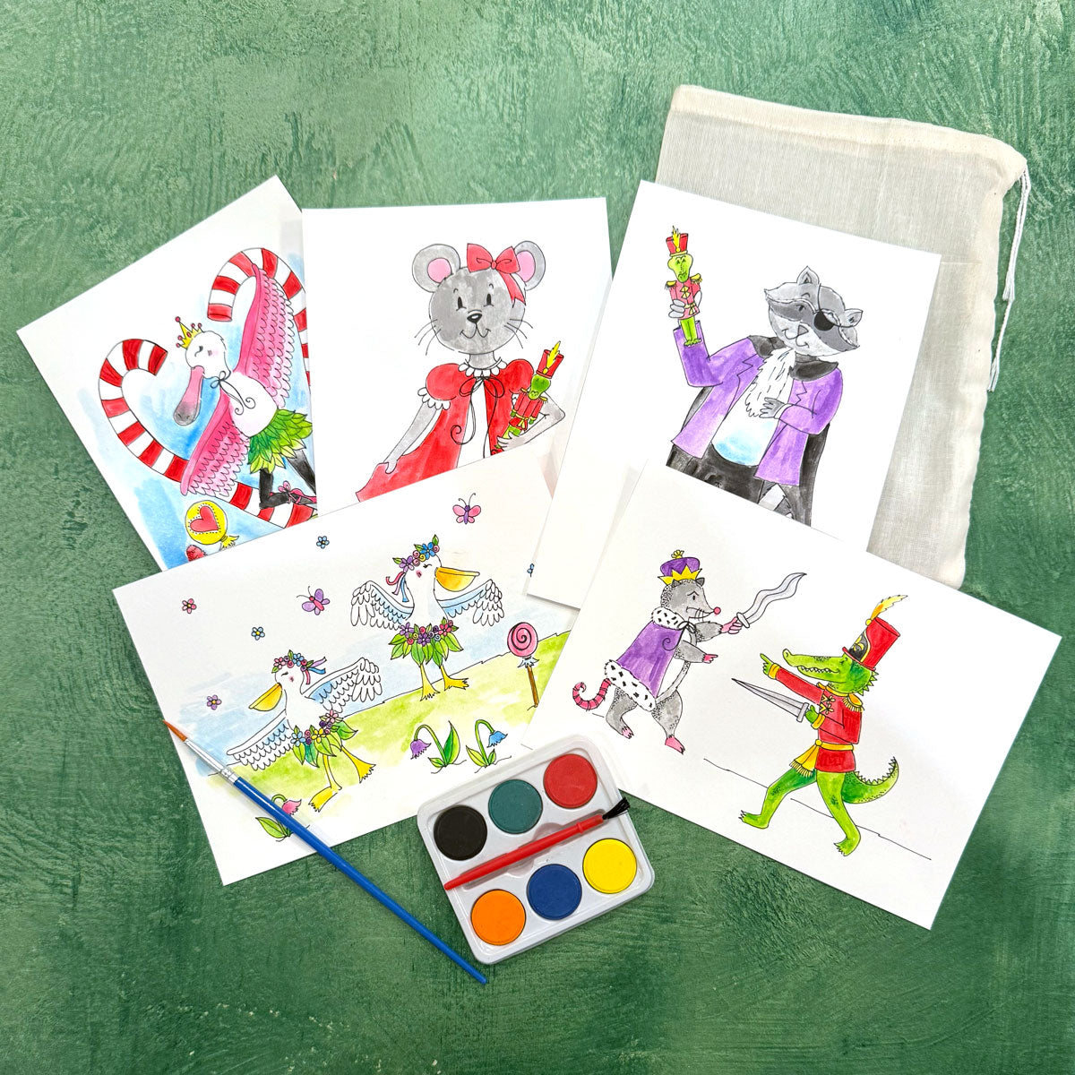 Nutcracker Kids Paint Set