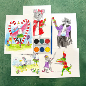 Nutcracker Kids Paint Set