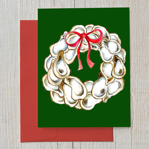 Oyster Wreath Note Card