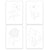 Paintable Floral Notecard Set