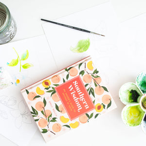 Paintable Floral Notecard Set