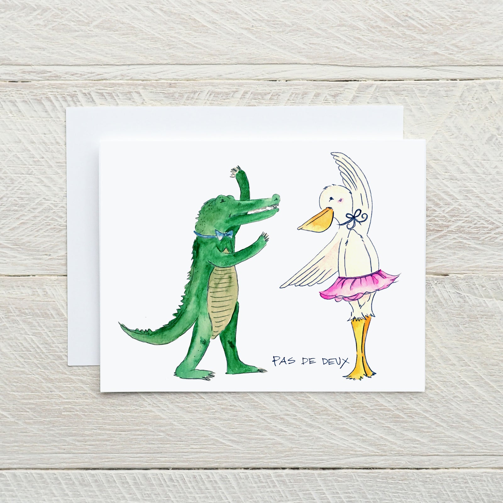 Pas de Deux Note Card