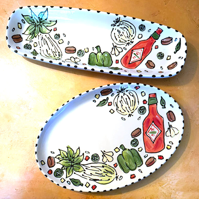 Spice Oval Platter