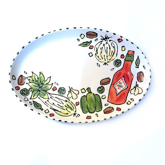 Spice Oval Platter
