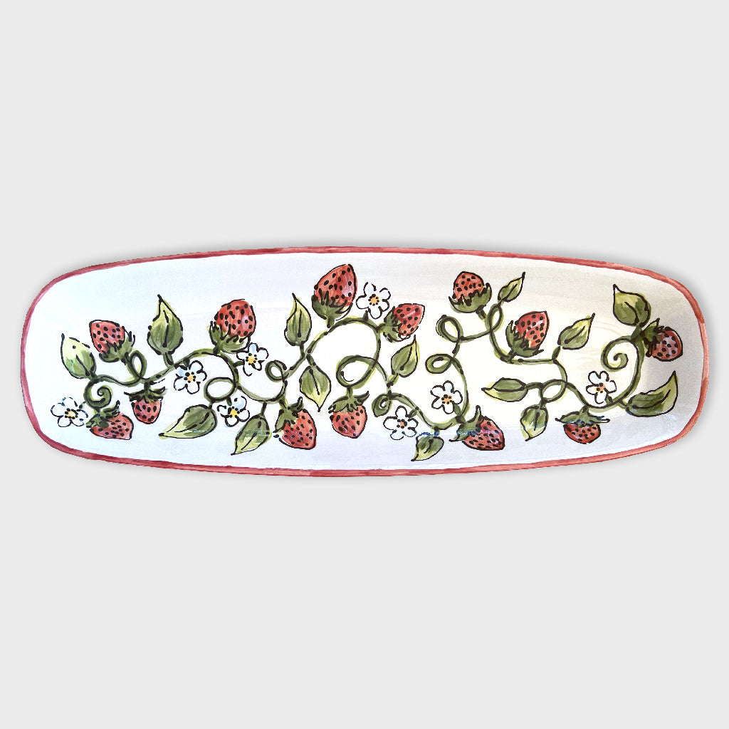 Strawberry Bread Tray