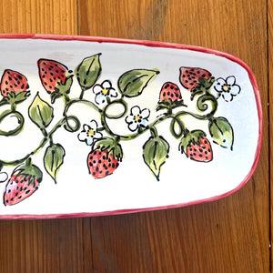 Strawberry Bread Tray