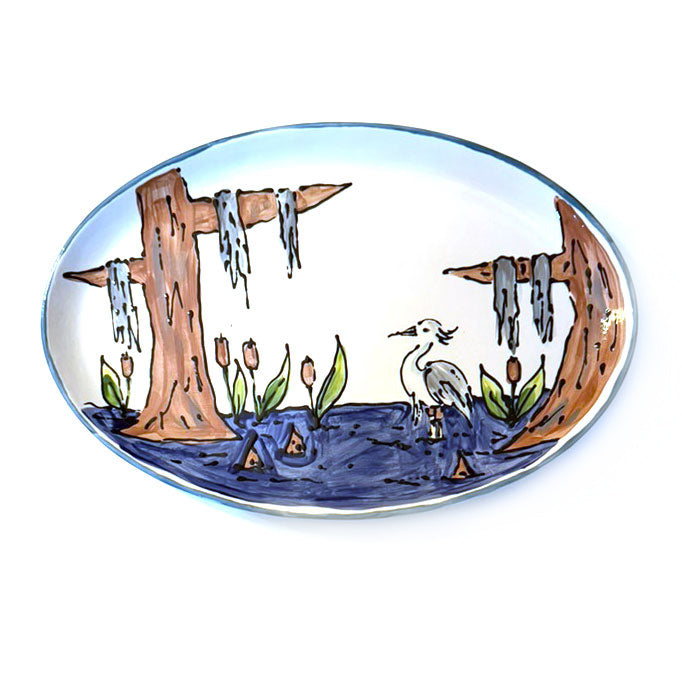 Swamp Oval Platter