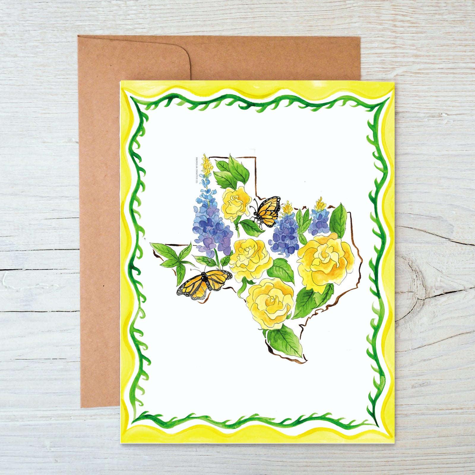 Texas Wildflower Note Card