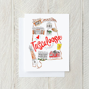 Tuscaloosa Note Card