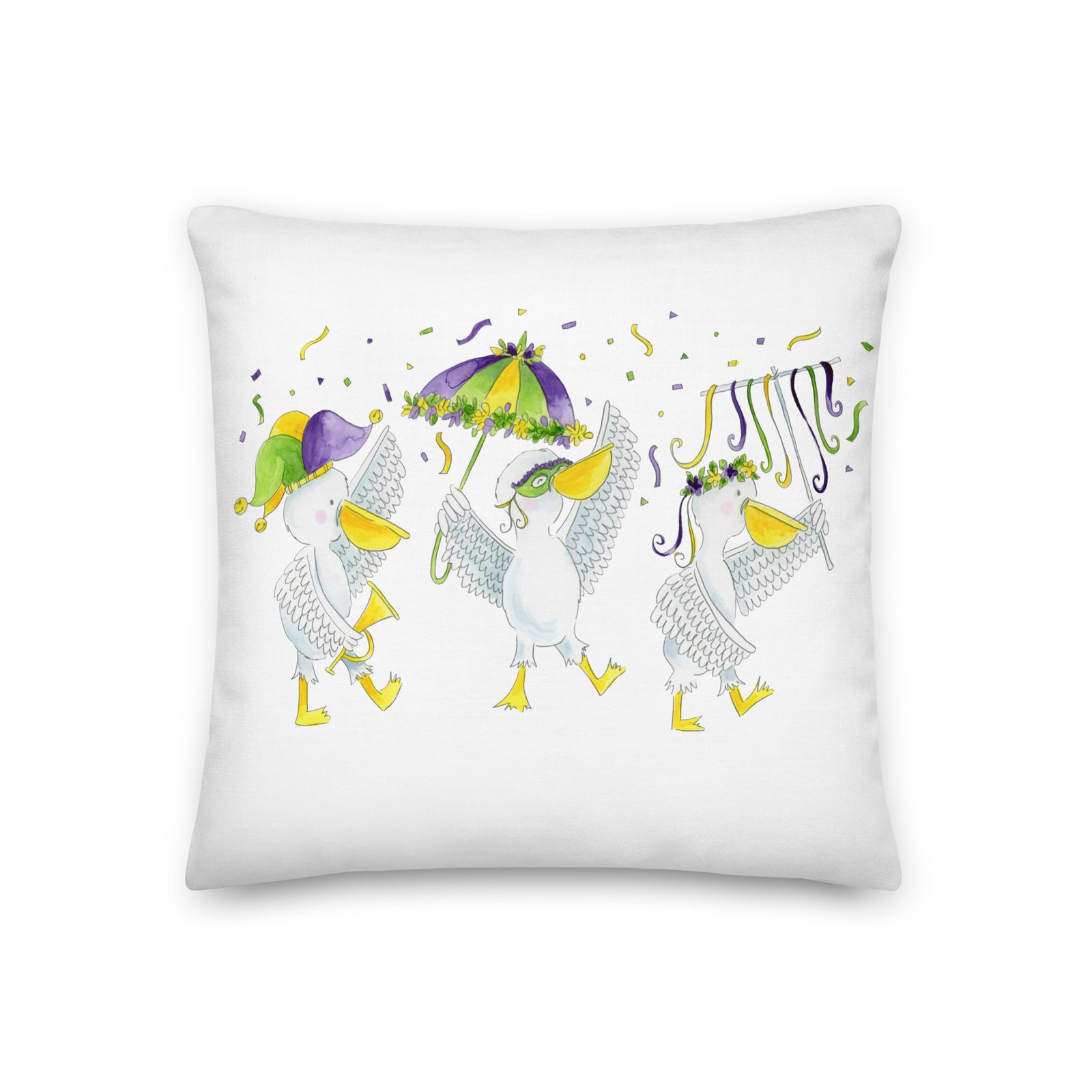 Pelican Parade Pillow