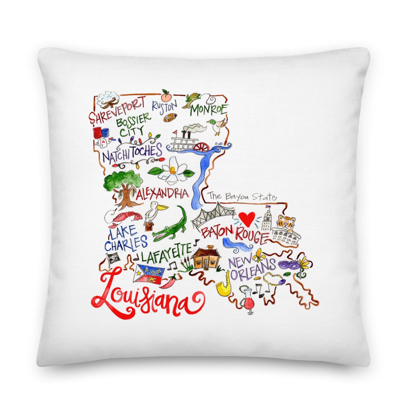 Louisiana Pillow