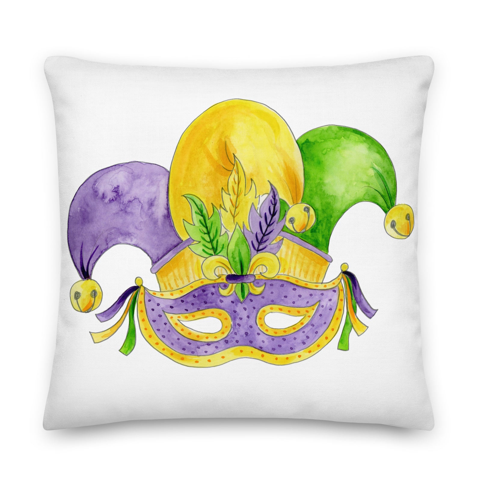 Jester Mask Pillow