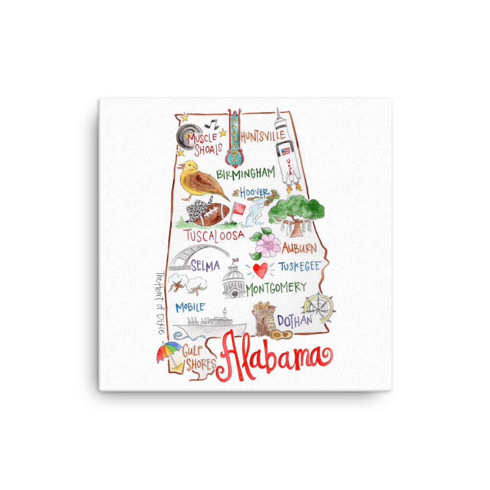 Alabama Canvas