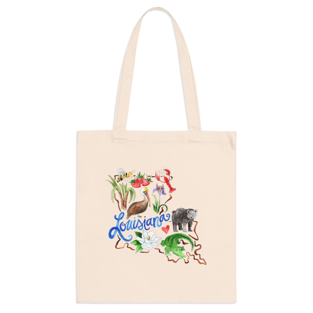Louisiana Favorites Tote Bag