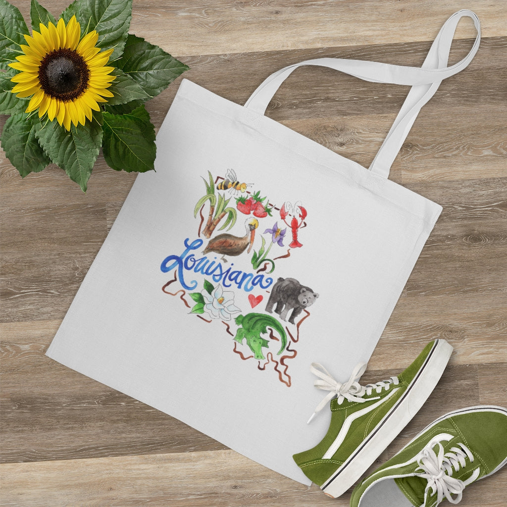 Louisiana Favorites Tote Bag - Magnolia Creative Co.