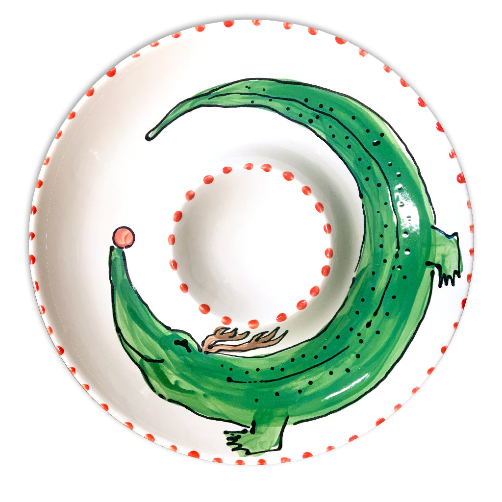 Reindeer Alligator Chip and Dip