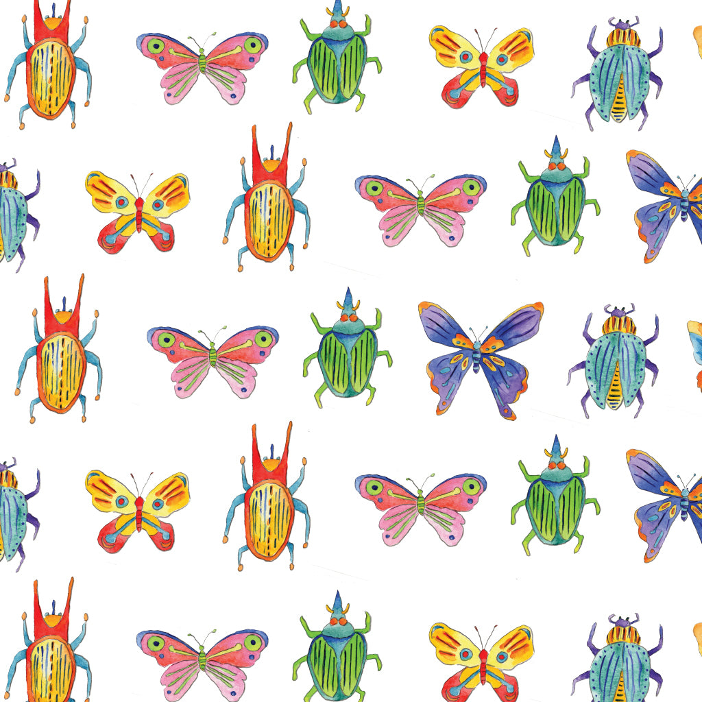 Bugs and Beetles Gift Wrap