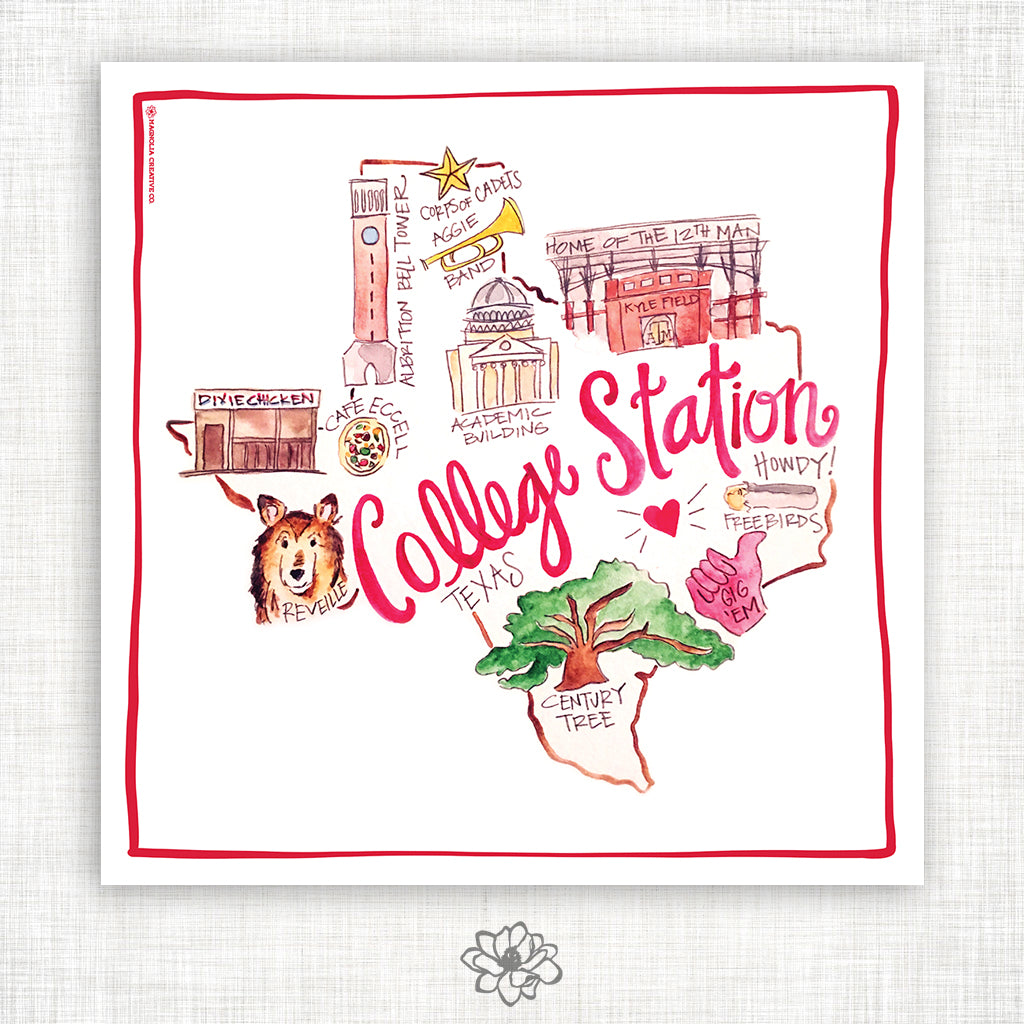 College Station Kitchen Towel