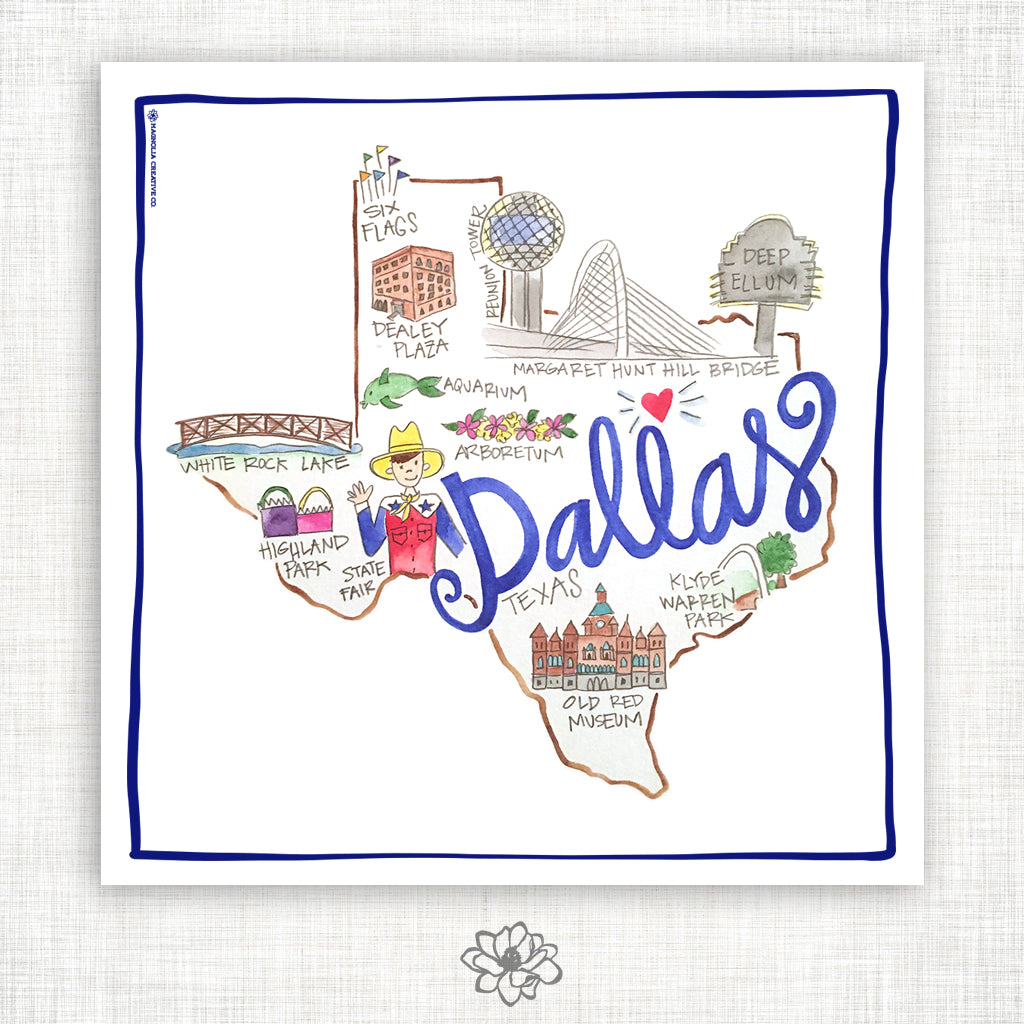 Dallas Kitchen Towel
