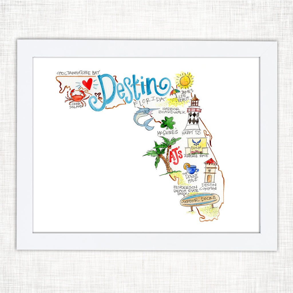 Destin Art Print
