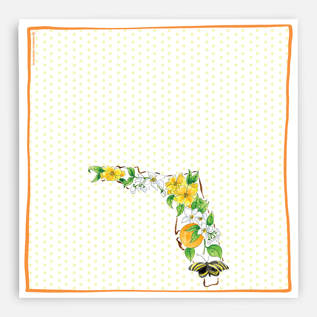 Florida Wildflower Kitchen Towel