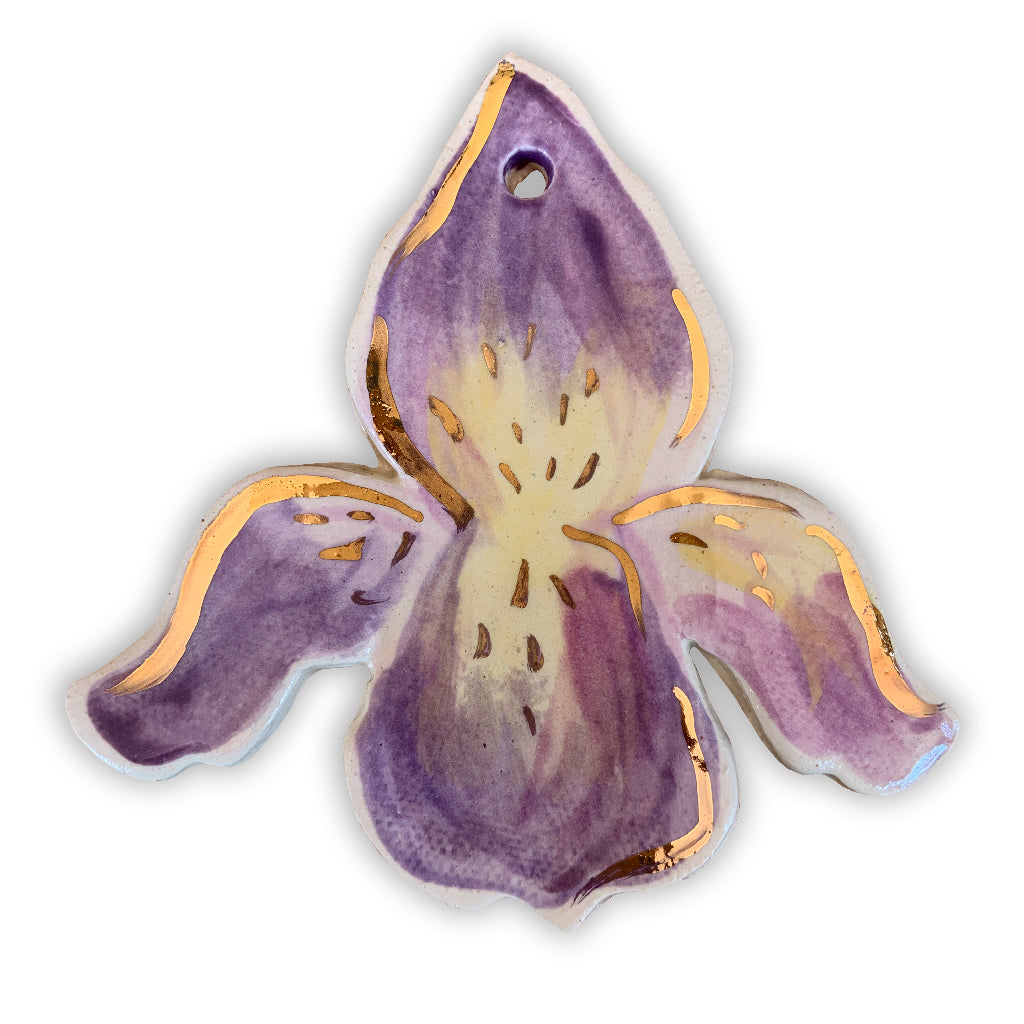 Iris Ornament